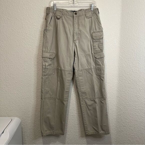 5.11 Tactical Series Style 74251 Light Tan Khaki Cargo Pants Mens Size 34X30 - Picture 11 of 11